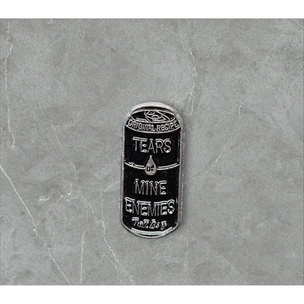 16 Tears of my enemies drink | Humorous | Sarcastic Pins | Brooches